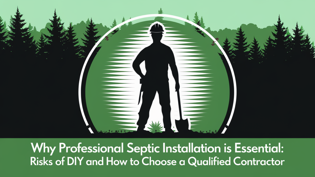 Why Professional Septic Installation is Essential Risks of DIY and How to Choose a Qualified Contractor