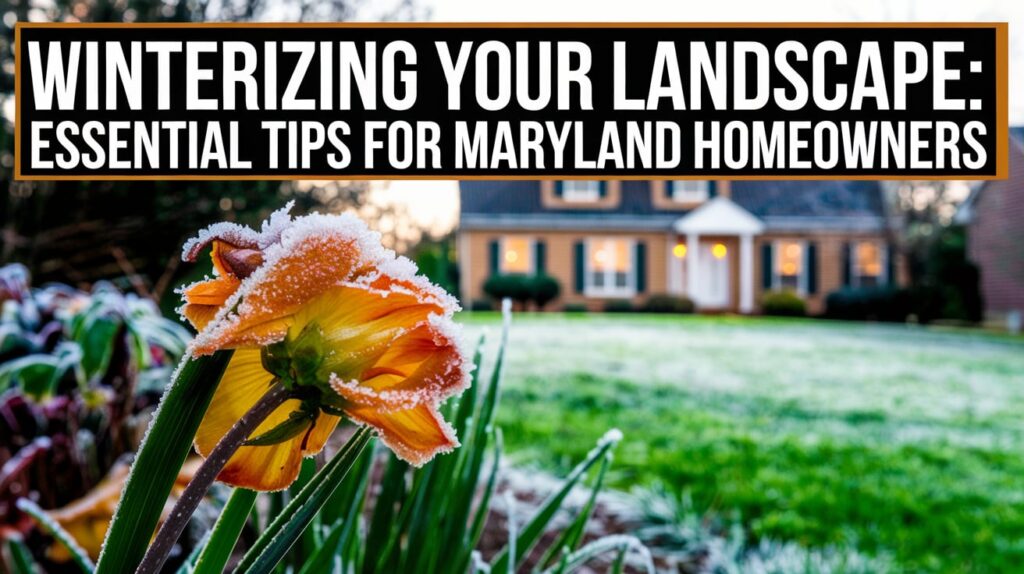 Winterizing Your Landscape Essential Tips for Maryland Homeowners